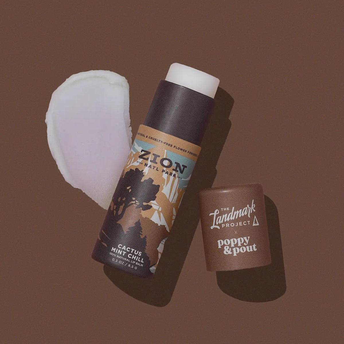 Zion Cactus Mint Chill Lip Balm