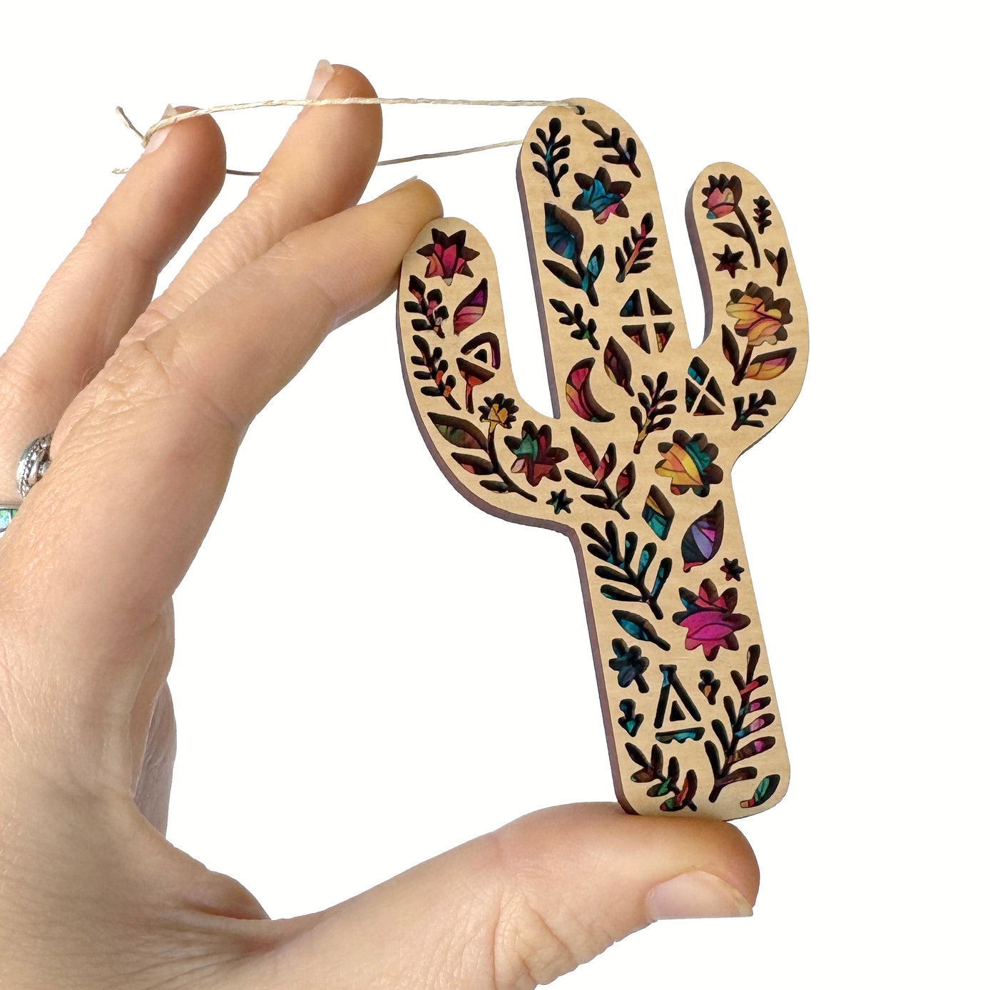 Cactus Ornament, Southwest Desert Lover Saguaro Ornament