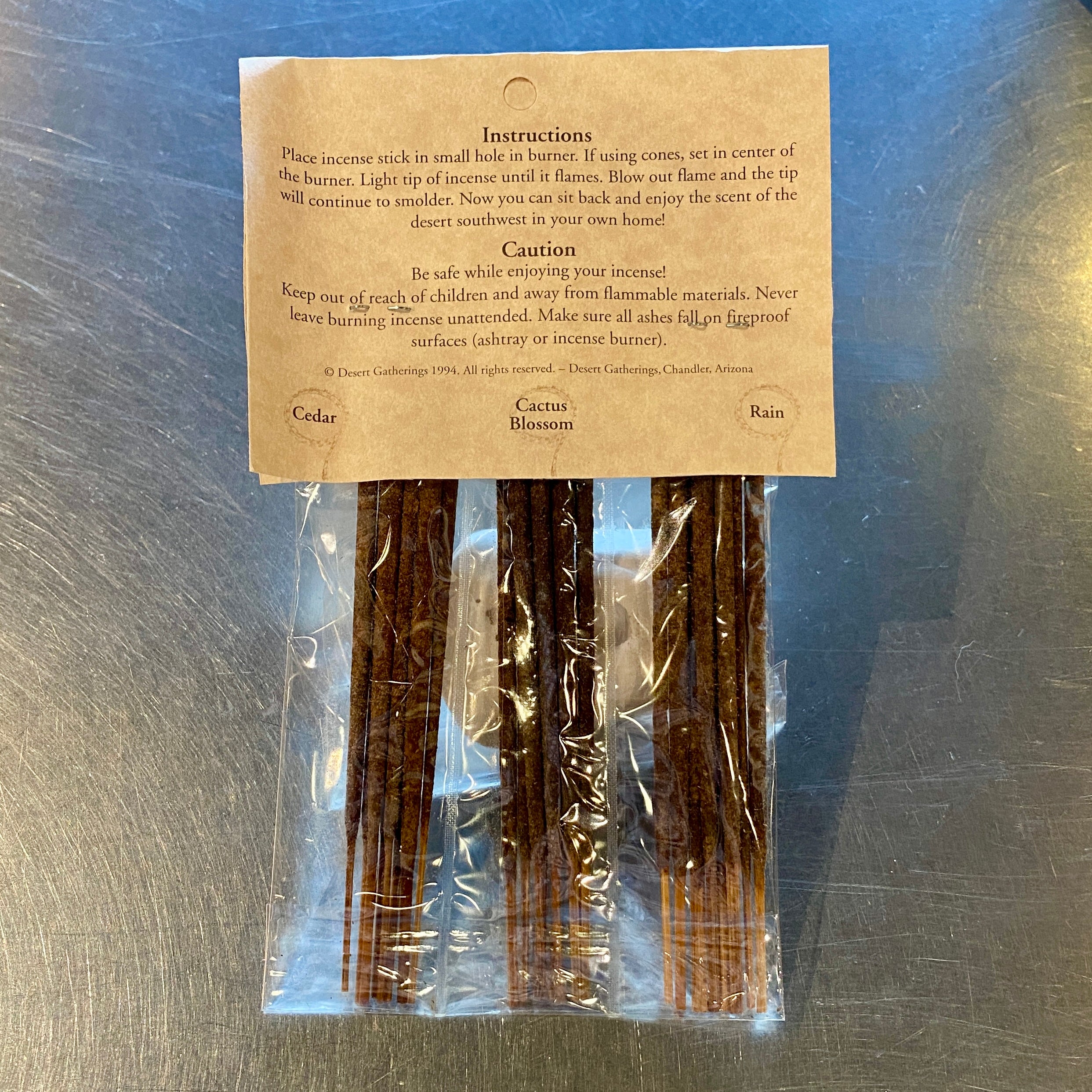 Cowboy Incense Sticks & Burner
