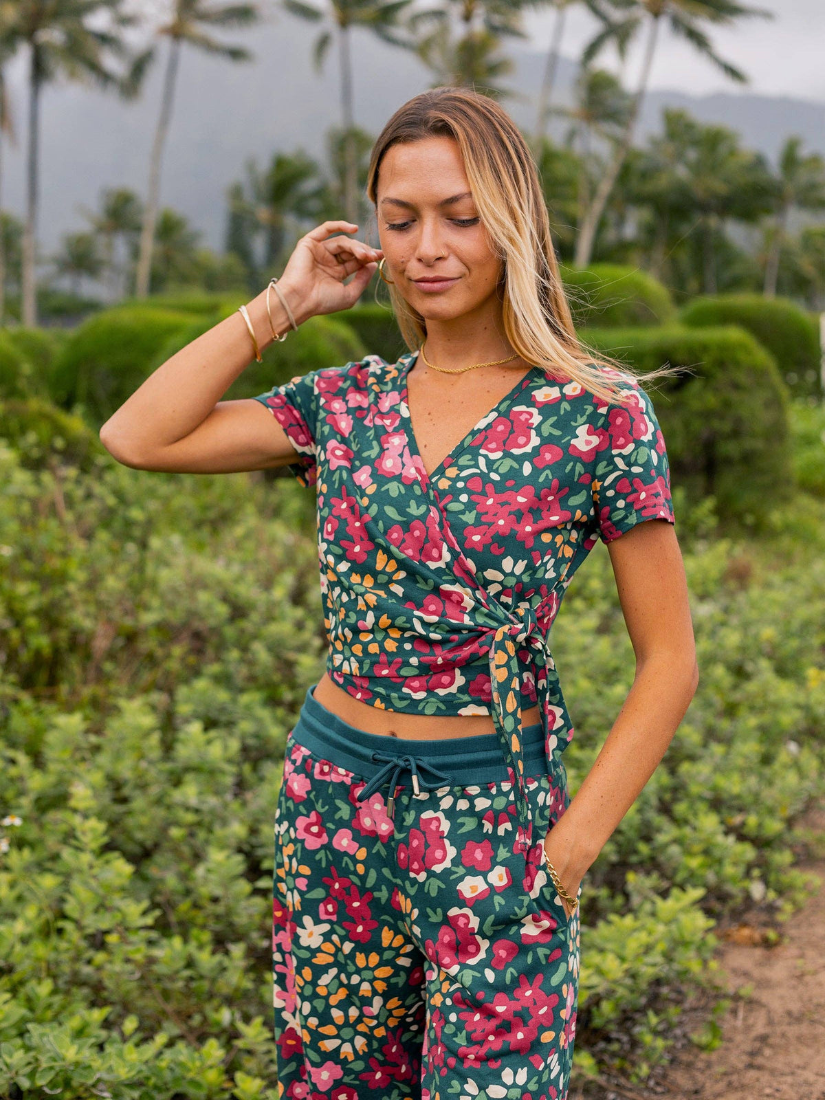 Wrap Crop Top