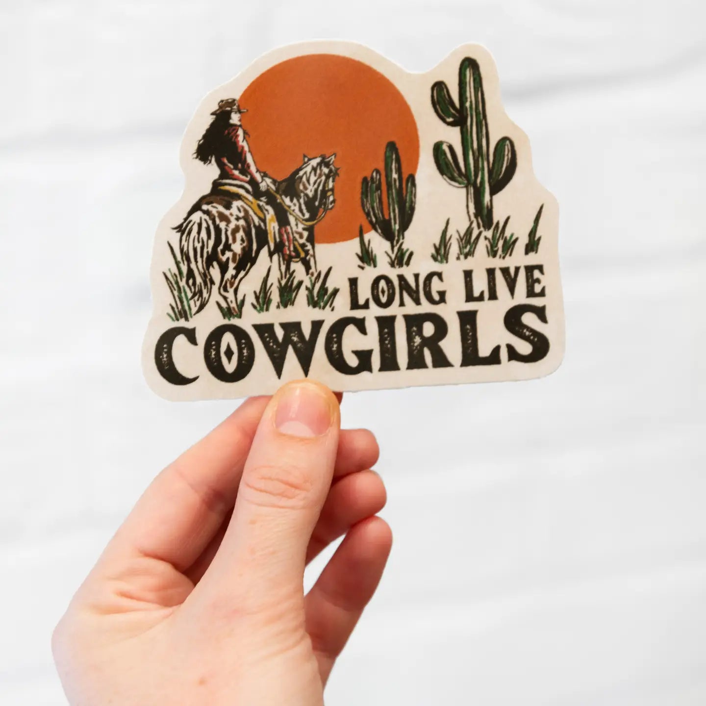 Long Live Cowgirls Sticker
