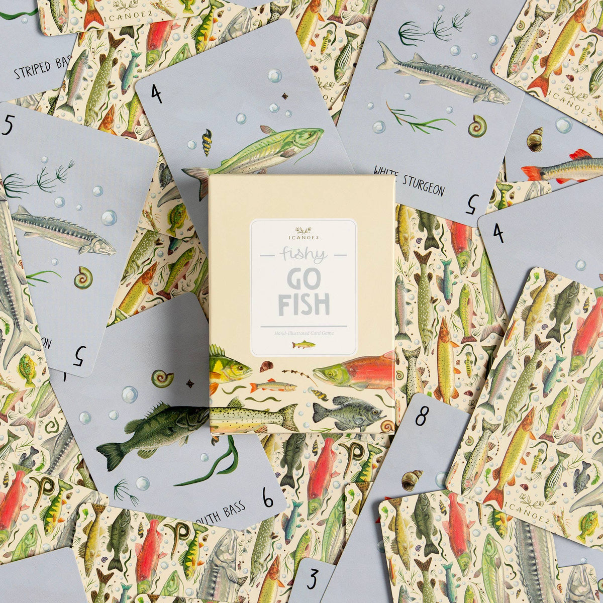 Freshwater Fish - Go Fish Card Game