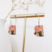 Terracotta Floral Arizona Earrings