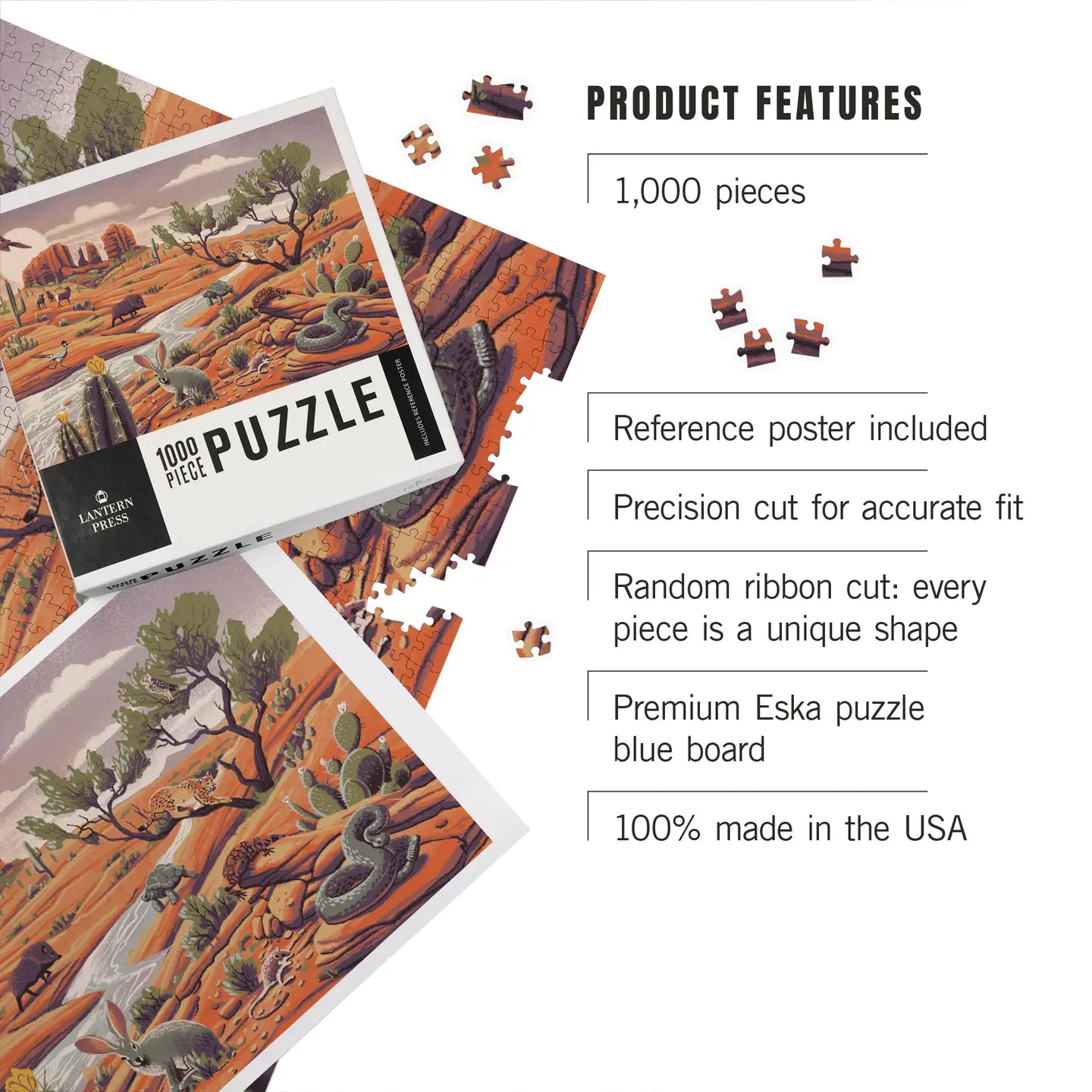 Desert Utopia 1000 Piece Puzzle