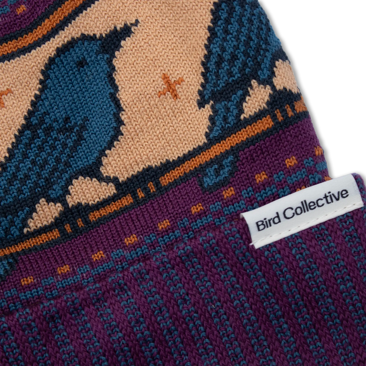 Knitted Perched Bird Beanie