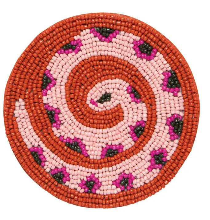Snake Beaded Coaster