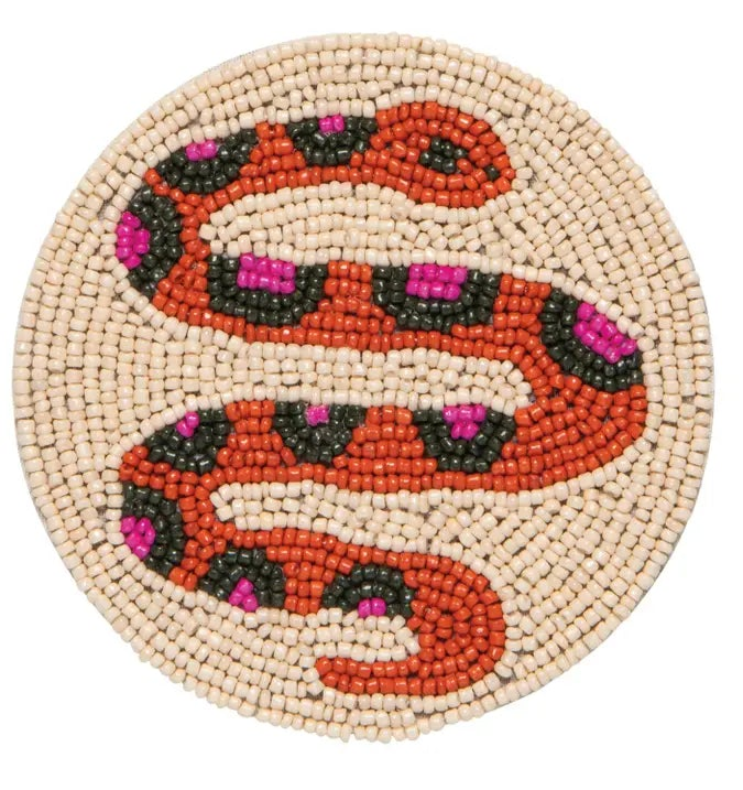Snake Beaded Coaster