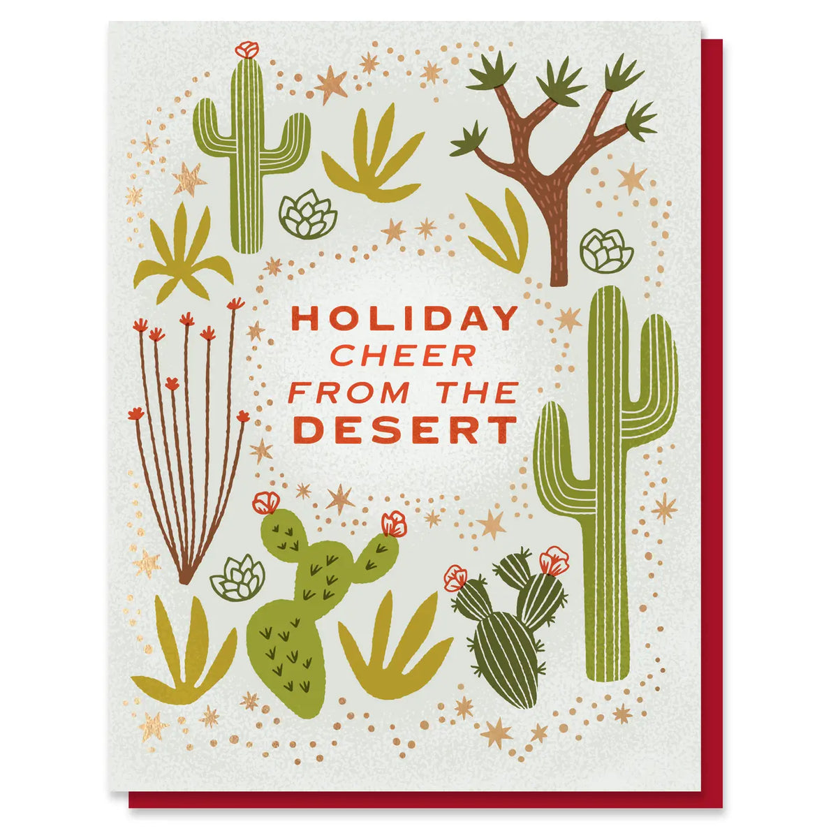 Holiday Cheer From The Desert Card