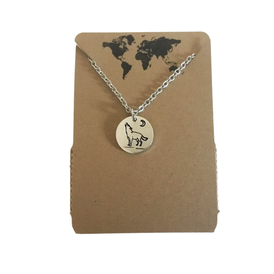 Howling Wolf Necklace