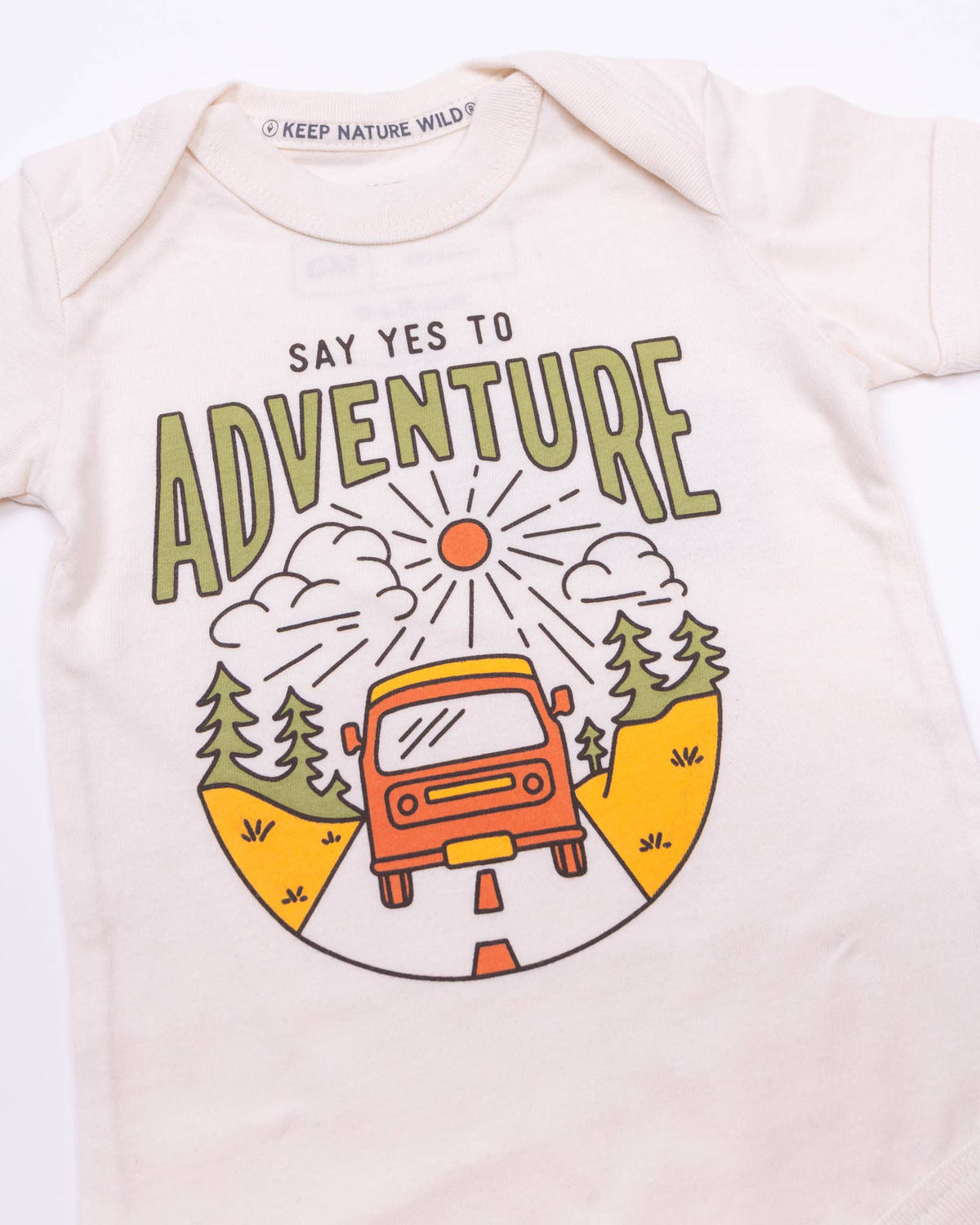 Say Yes to Adventure Onesie