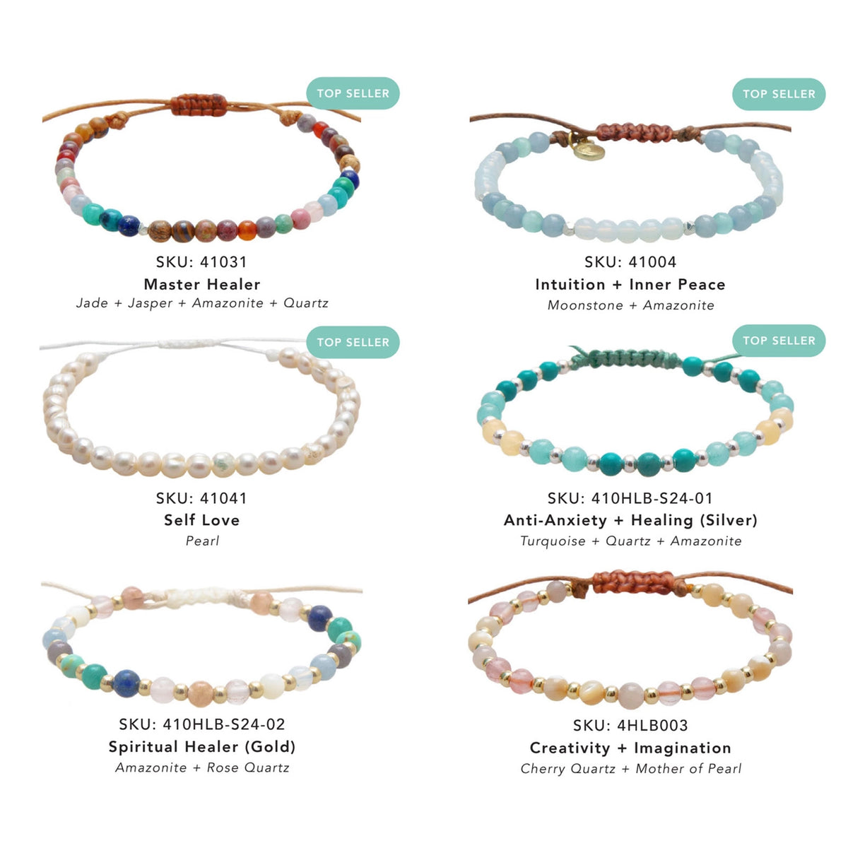 Healing Crystal Bracelet