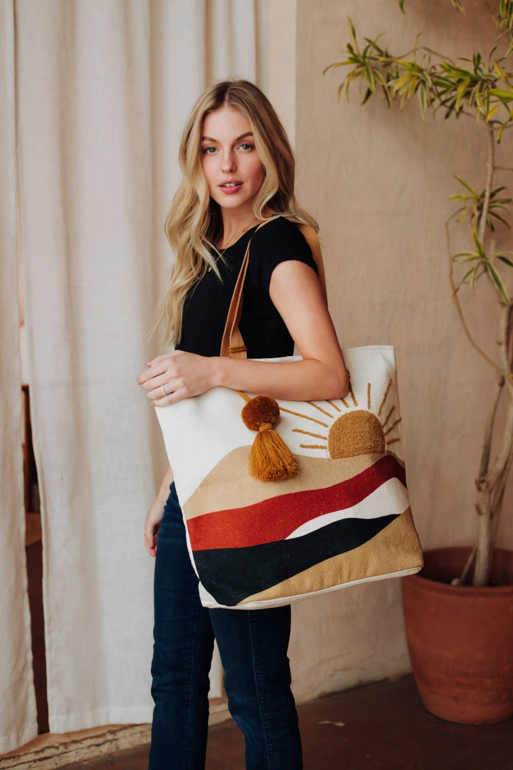 Sunrise Scene Tote