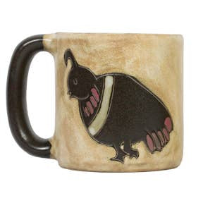 Quail Round Stoneware Mug