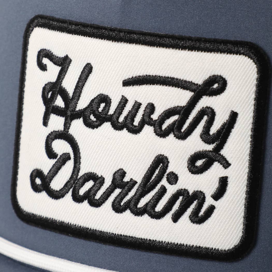 Howdy Darlin' Embroidered Patch Hat