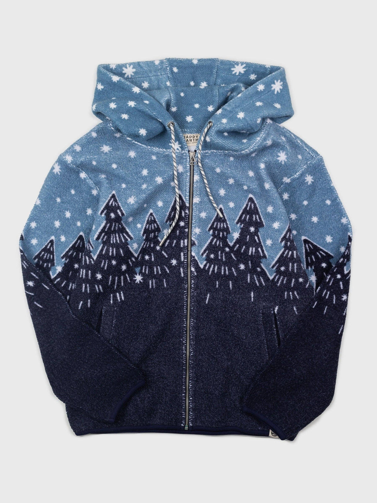 Forest Flurries Sherpa Organic Cotton Hoodie