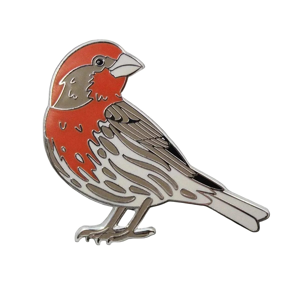 House Finch Enamel Pin