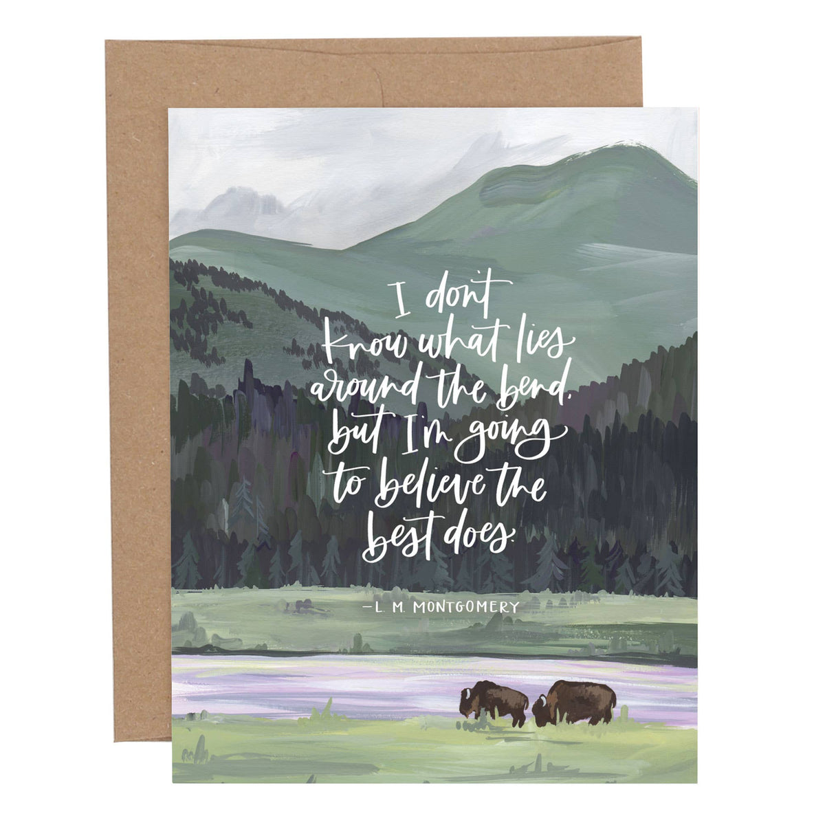 Bison Bend Encouragement Card