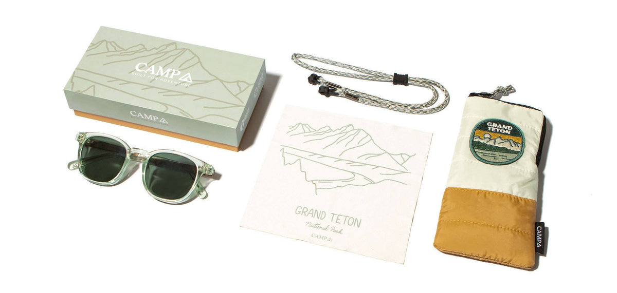 CAMP Topo Sunglasses - Grand Teton Engraved Edition