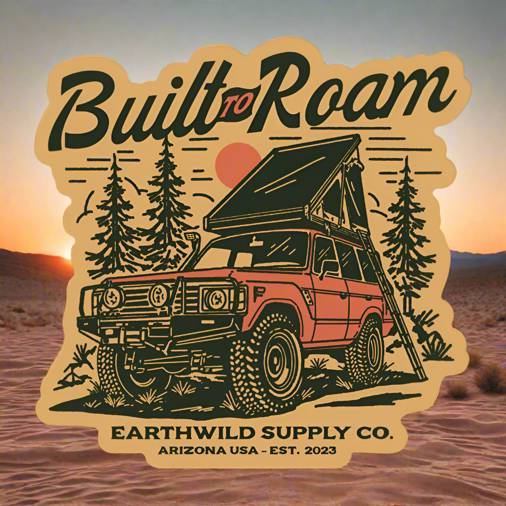 Built to Roam Adventure Sticker