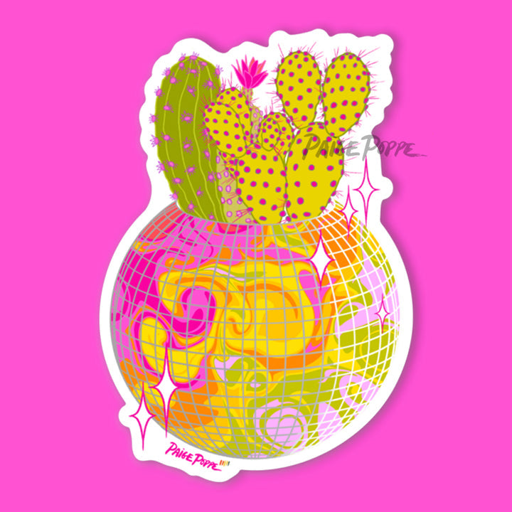 Disco Desert Sticker