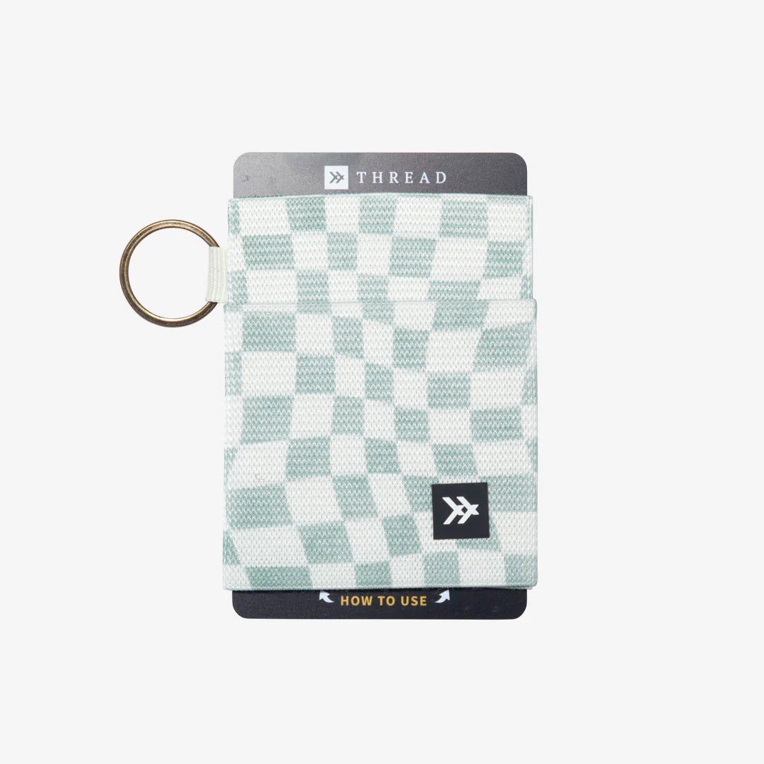 Thread Patterned Elastic Wallet