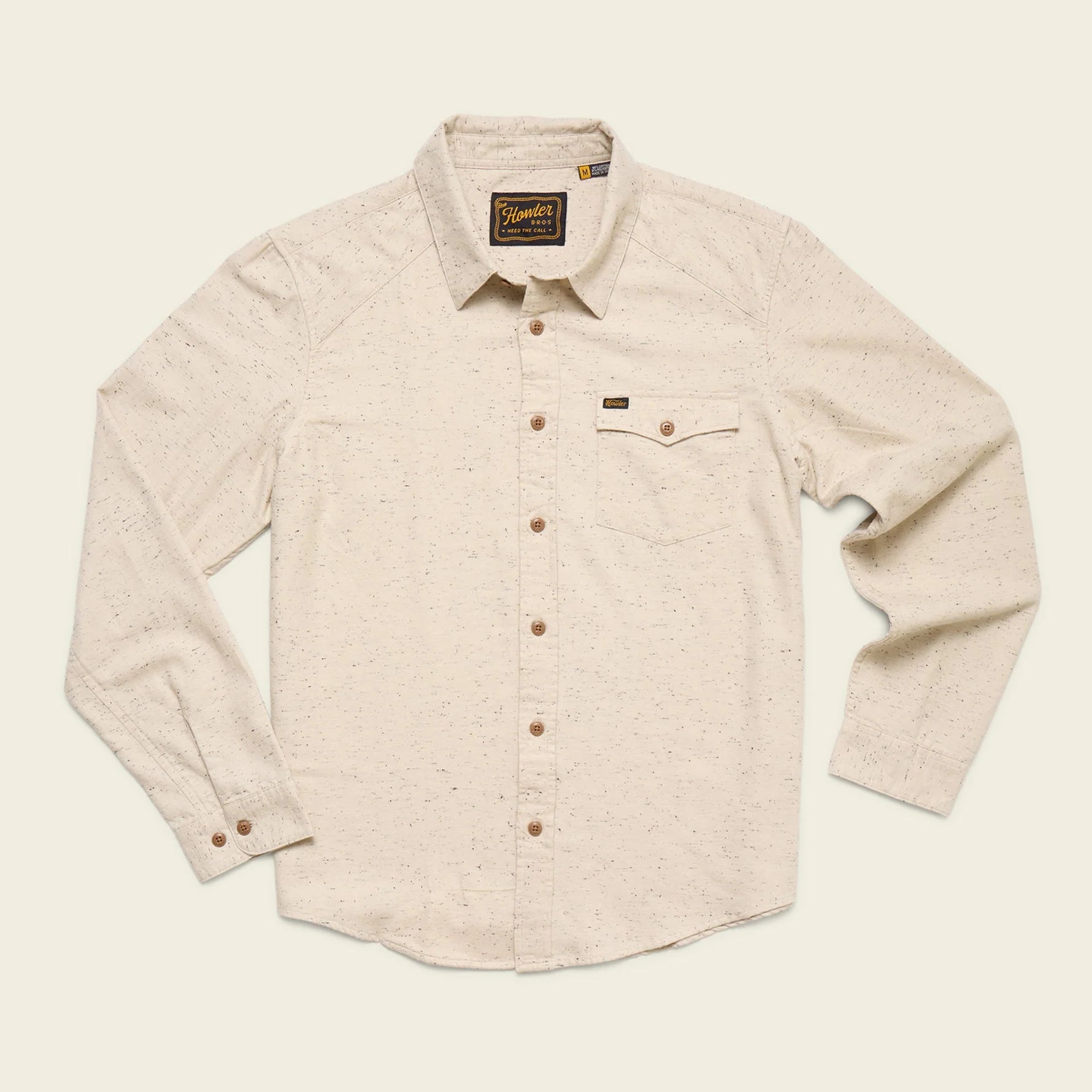 La Grange Lightweight Flannel - Speckled Sand