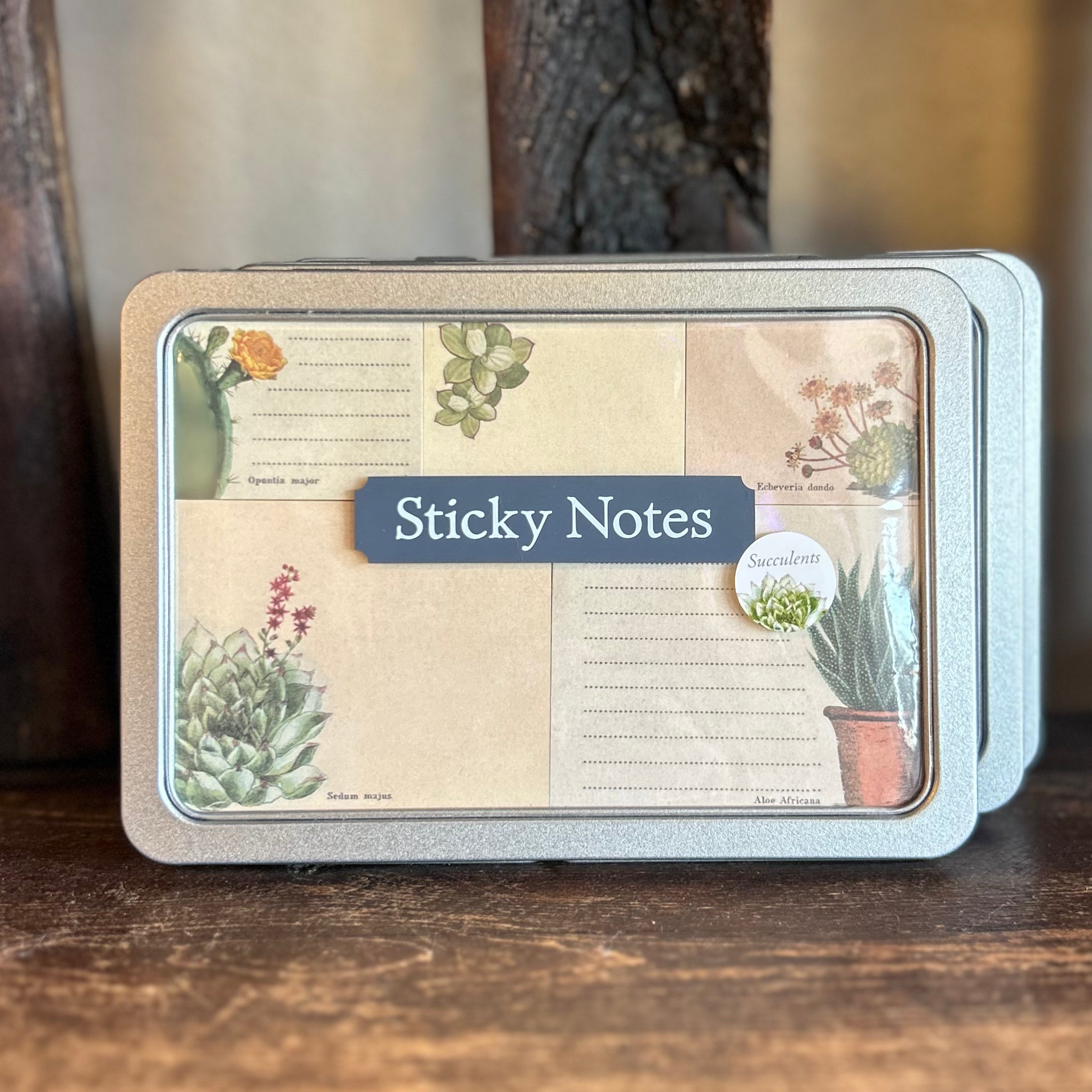 sticky succulent Cavallini Papers