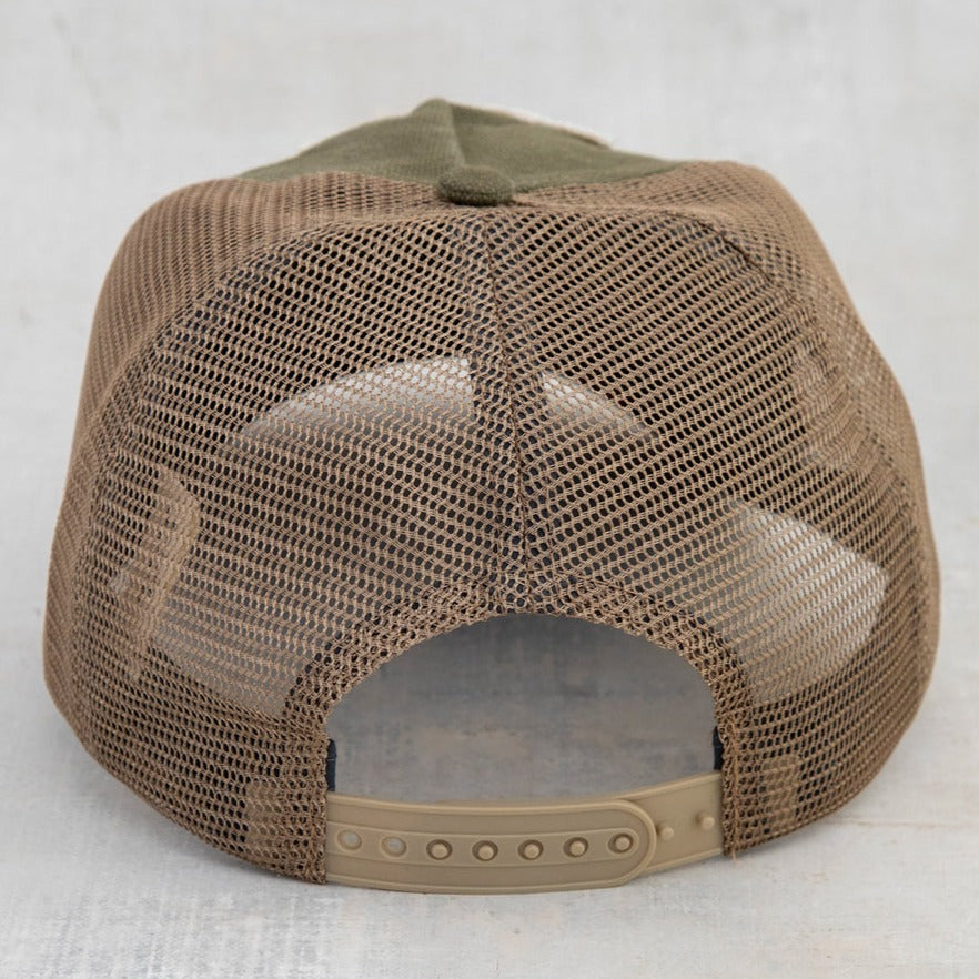 Canvas Trucker Hat - Mountains