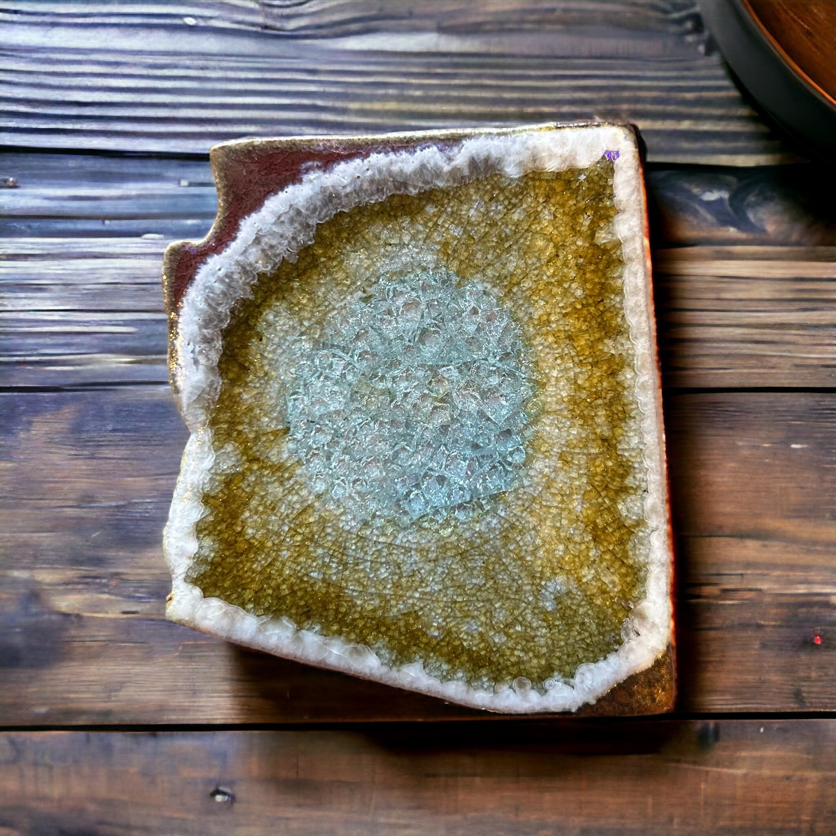 Stoneware & Glass Arizona Coaster