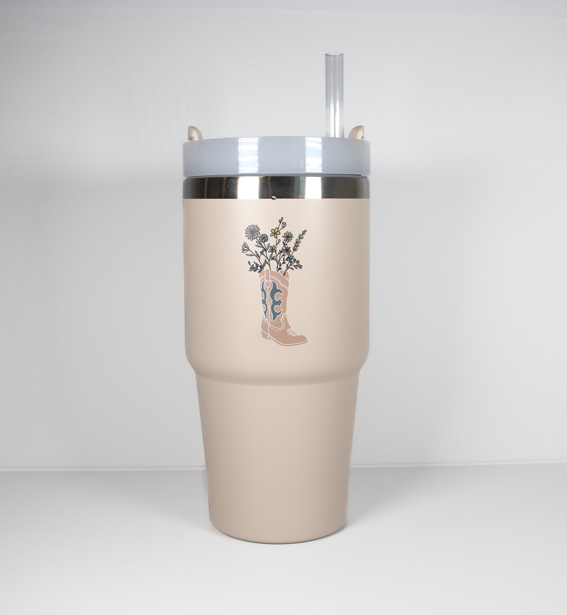 Western Wildflower Print Mini Tumbler