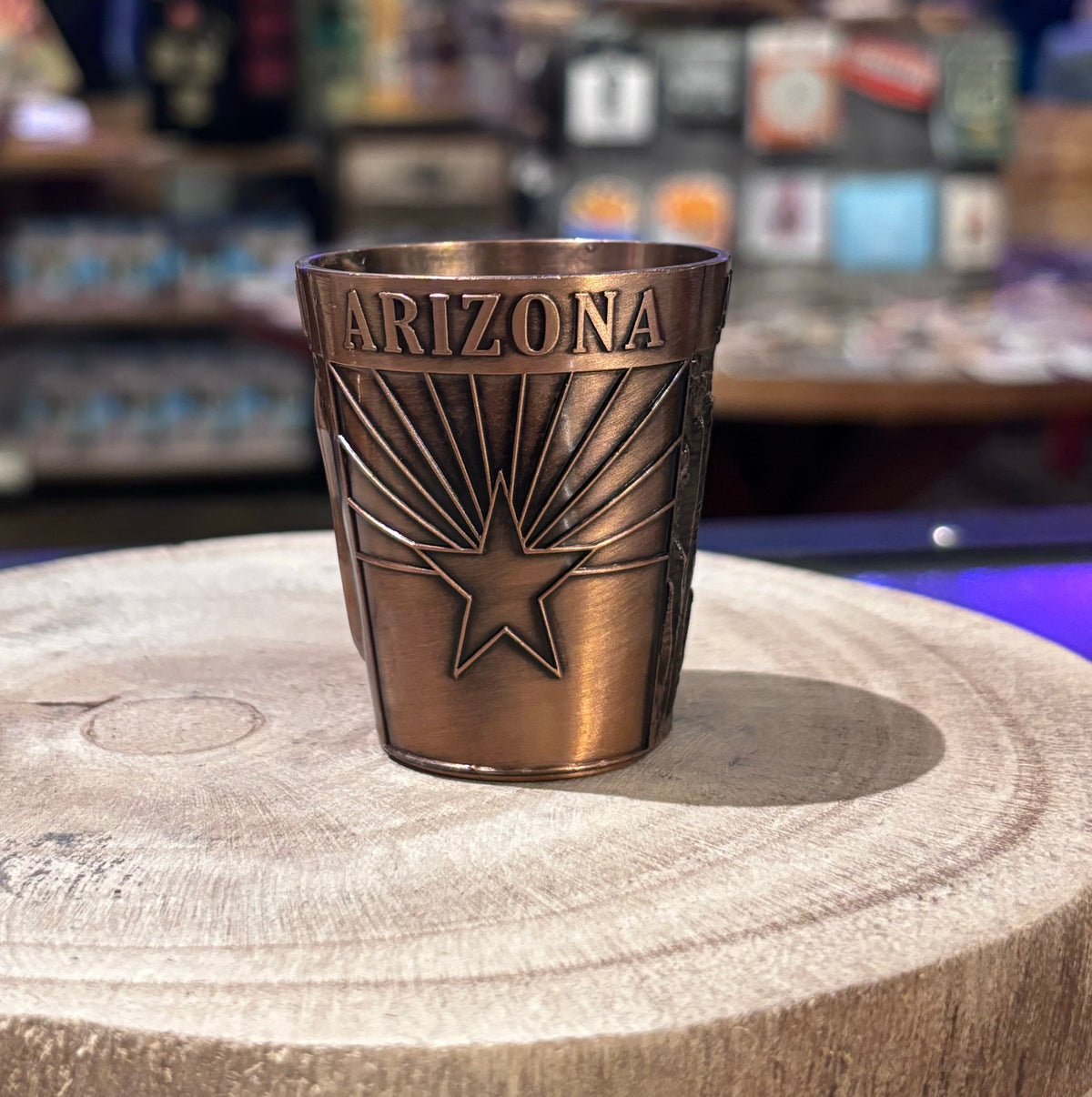 Arizona Copper Shot Glass