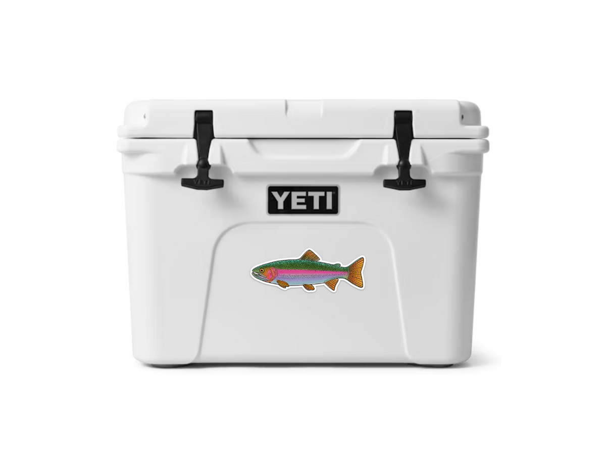Juvenile Rainbow Trout Sticker