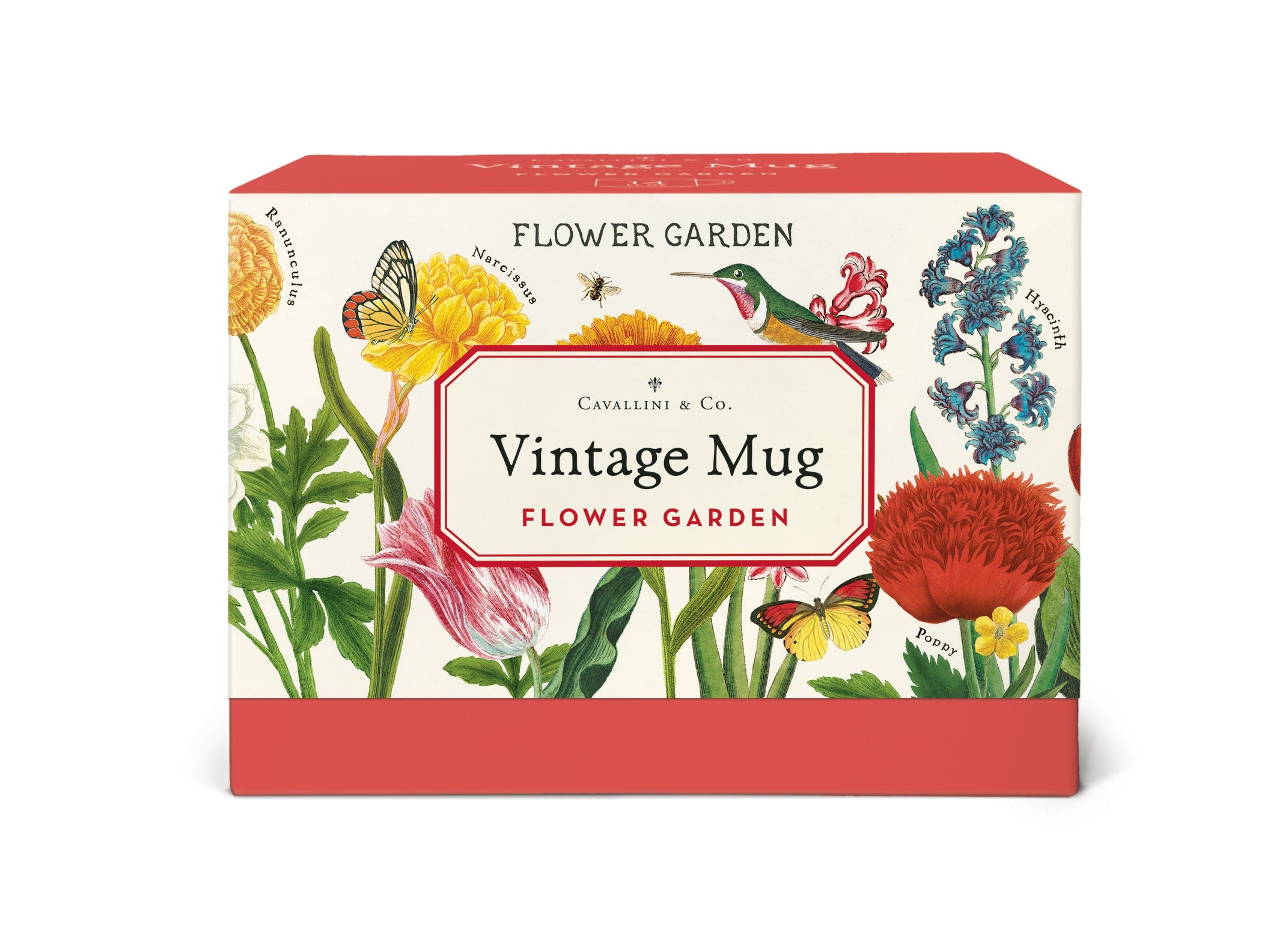 Flower Garden Vintage Mug