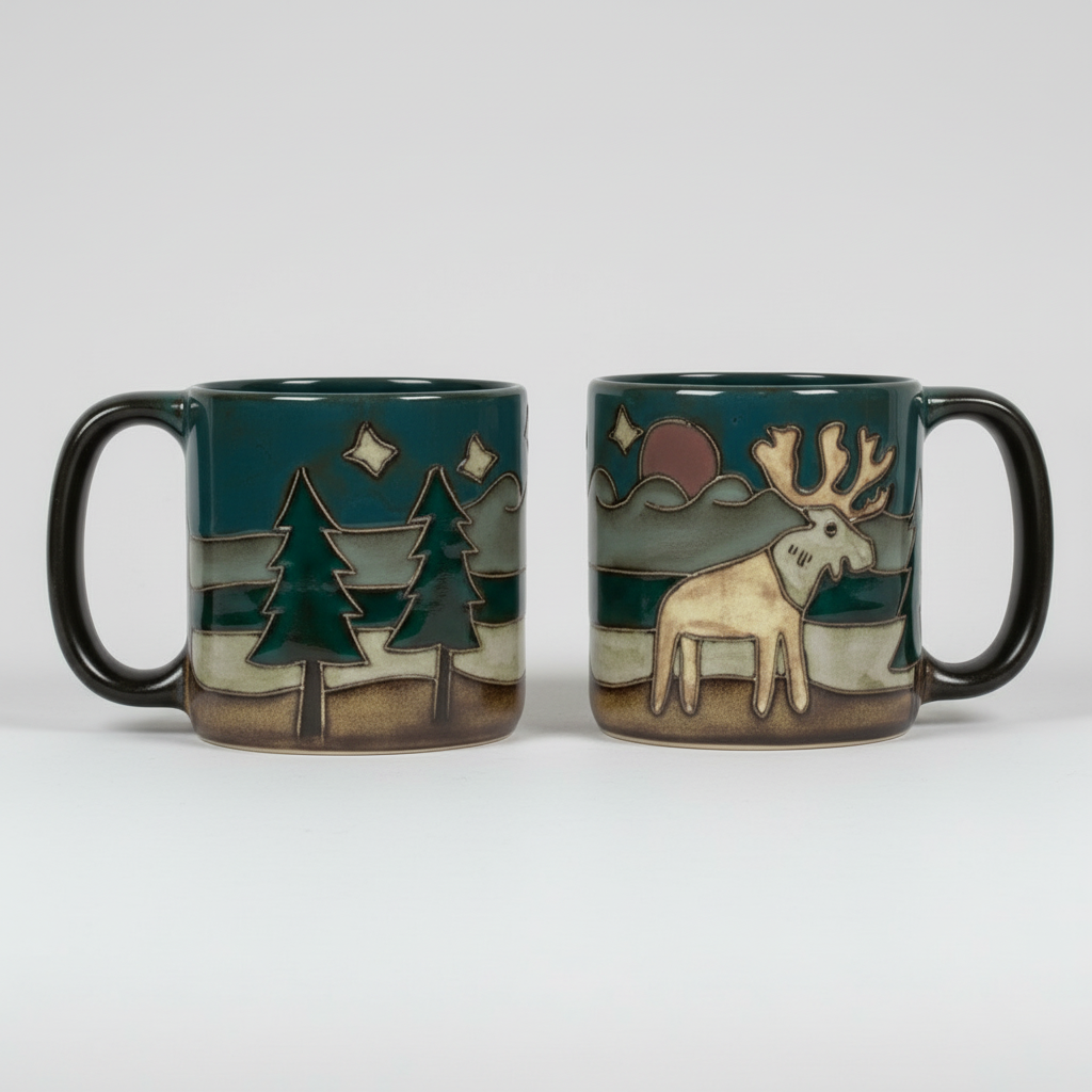 Elk Stoneware Mug