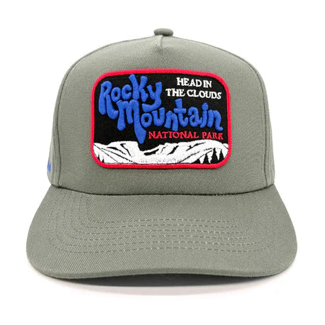 Rocky Mountains Vintage Patch Hat