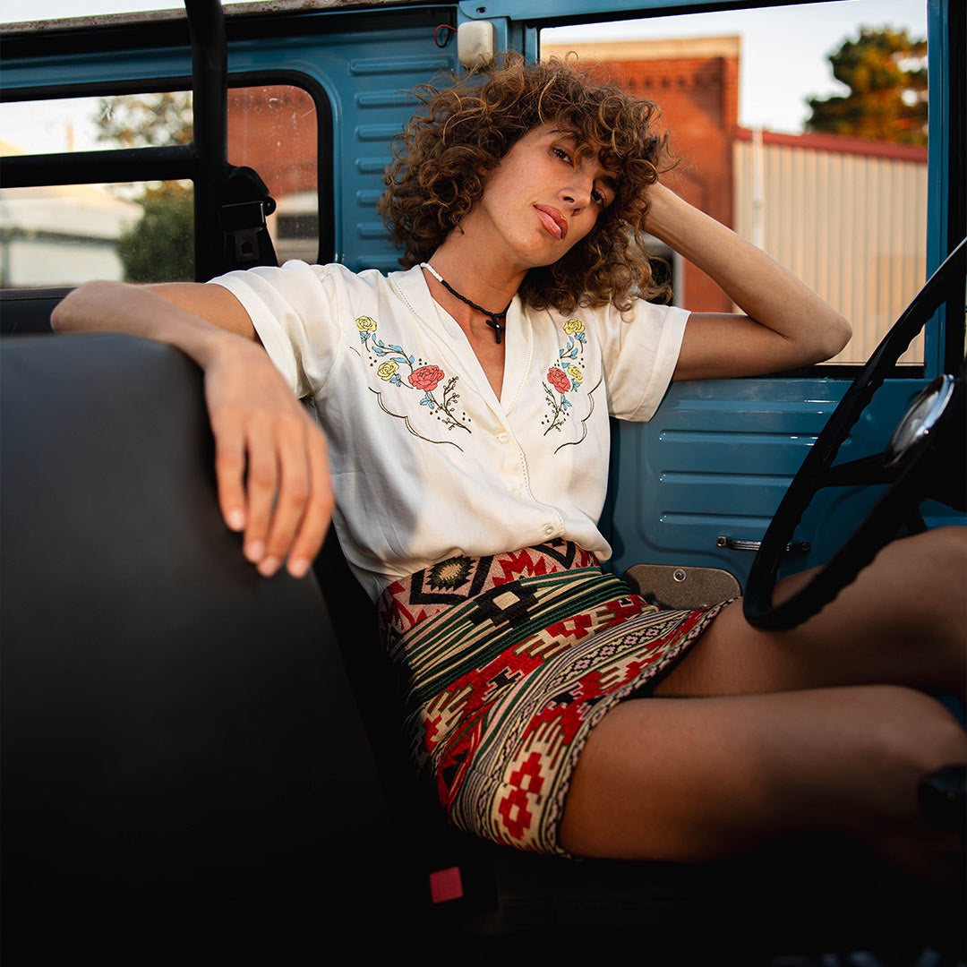 Prairie Rose Lace Blouse