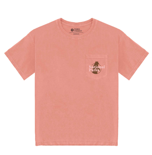 Parks Project Our National Parks Puff Print Pocket Tee