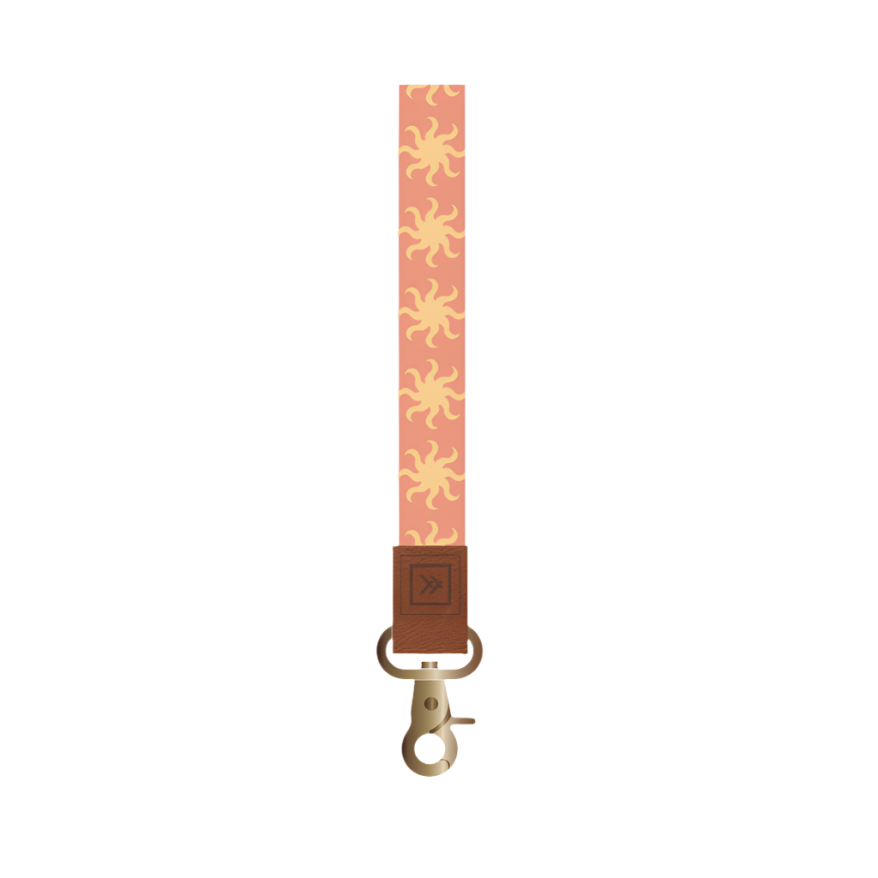 Thread Patterned Wrist Lanyard