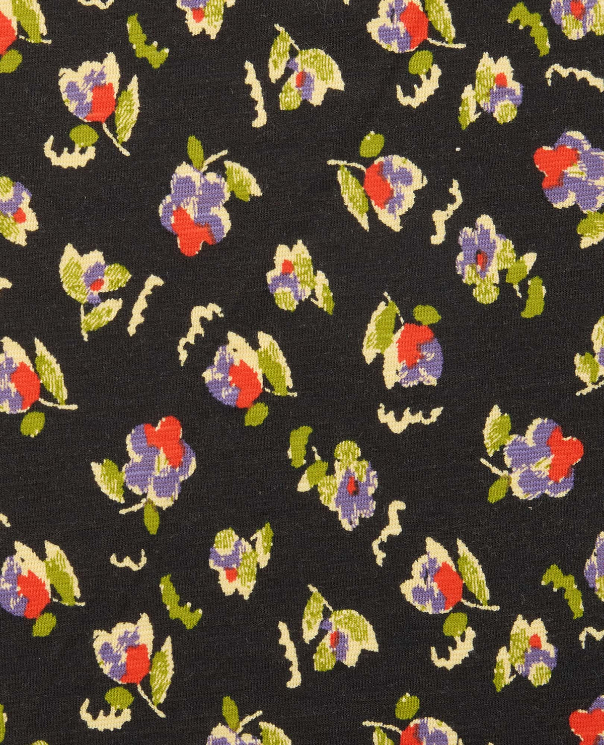 #color_black pansy print