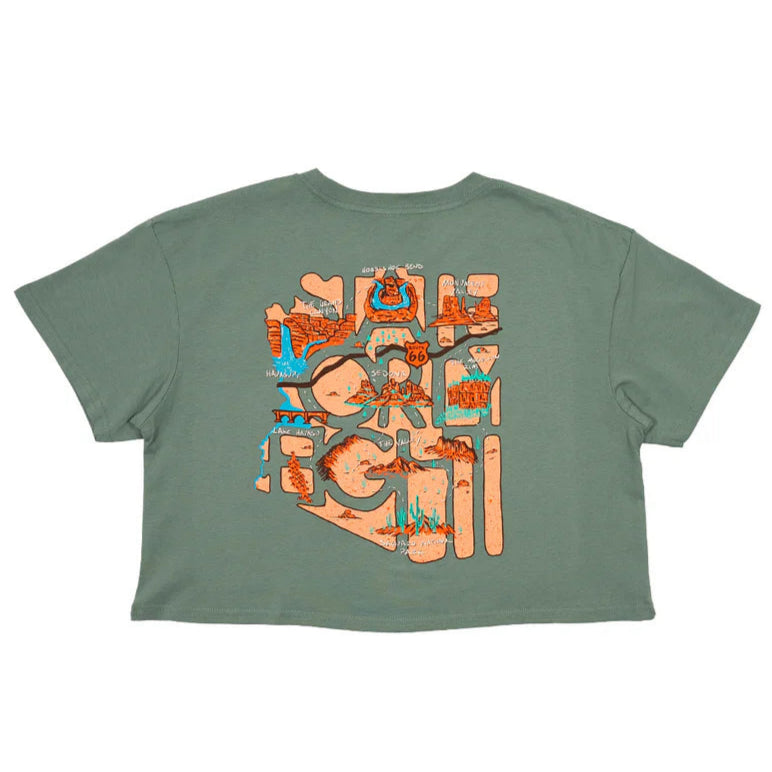 Explore Arizona Crop Tee