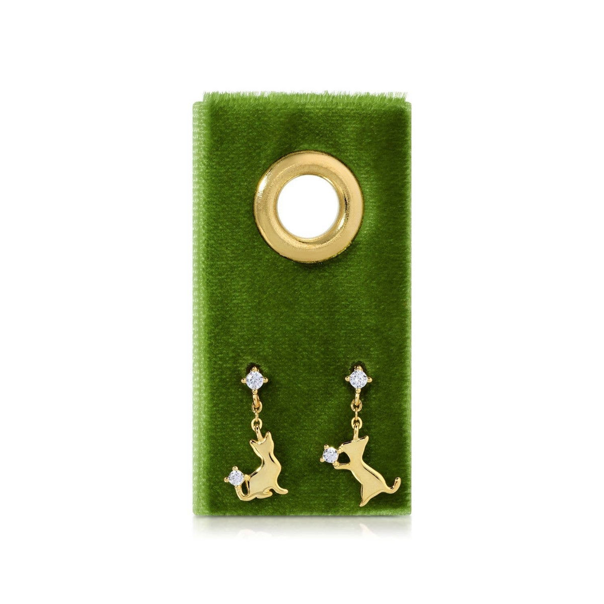 Playful Cat Studs