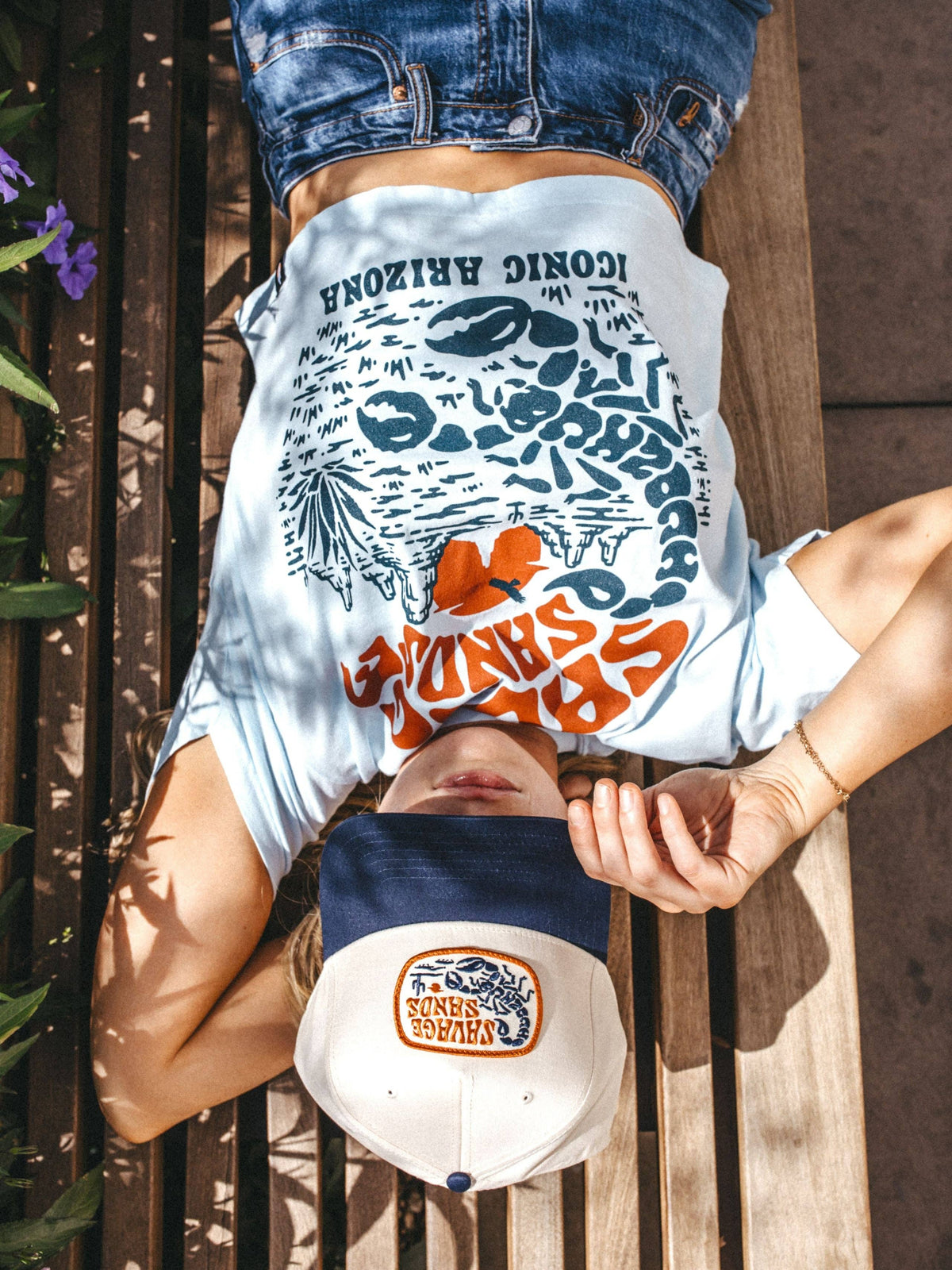 Savage Sands Ladies Boxy Crop Tee