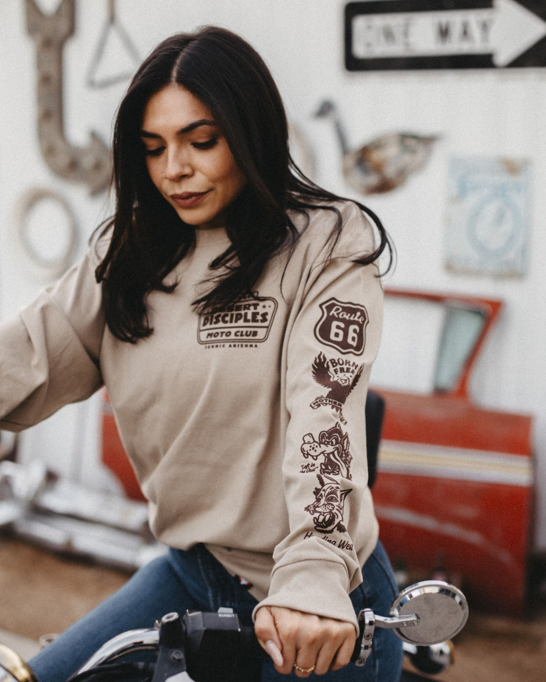 Desert Disciples Long Sleeve Unisex Tee - Route 66