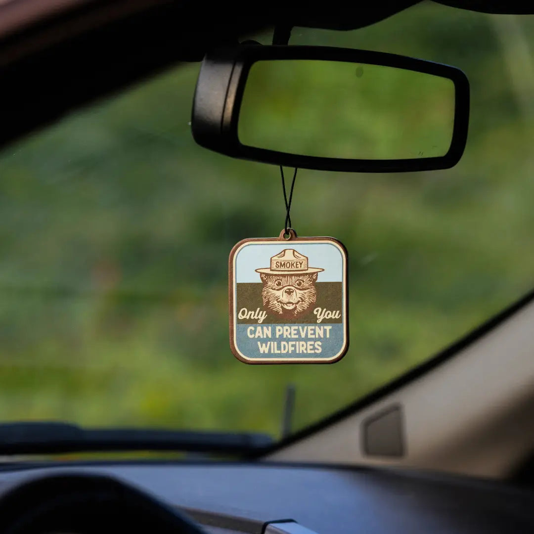 Smokey Bear Evergreen & Cyprus Air Freshener