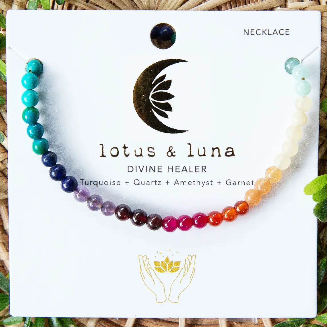 Divine Healer Beaded Necklace