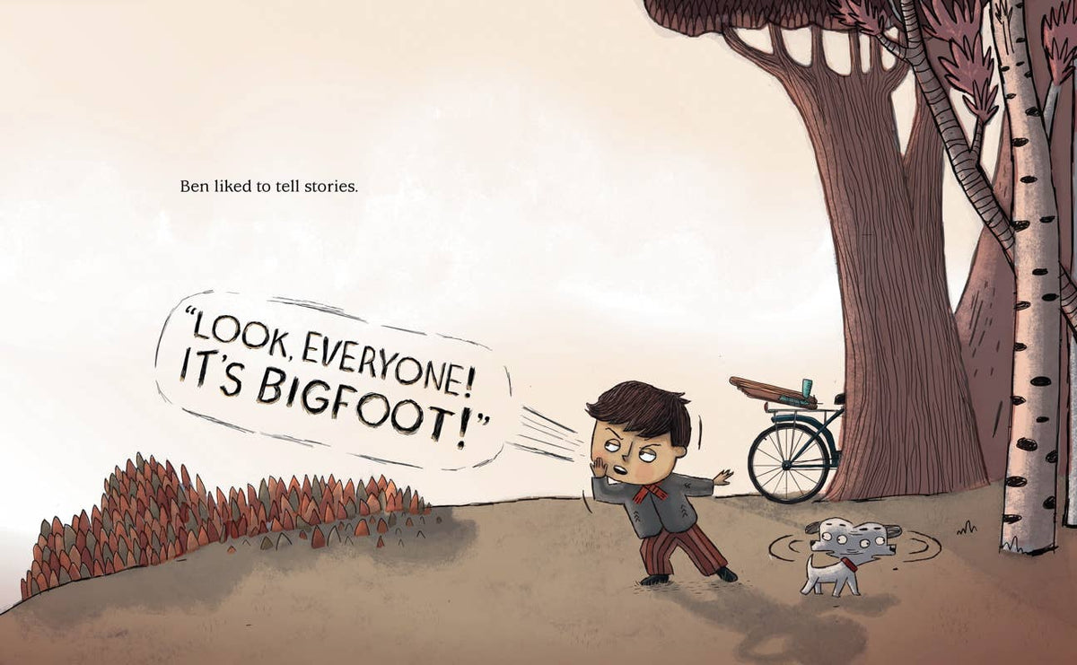 Boy Who Cried Bigfoot! Book
