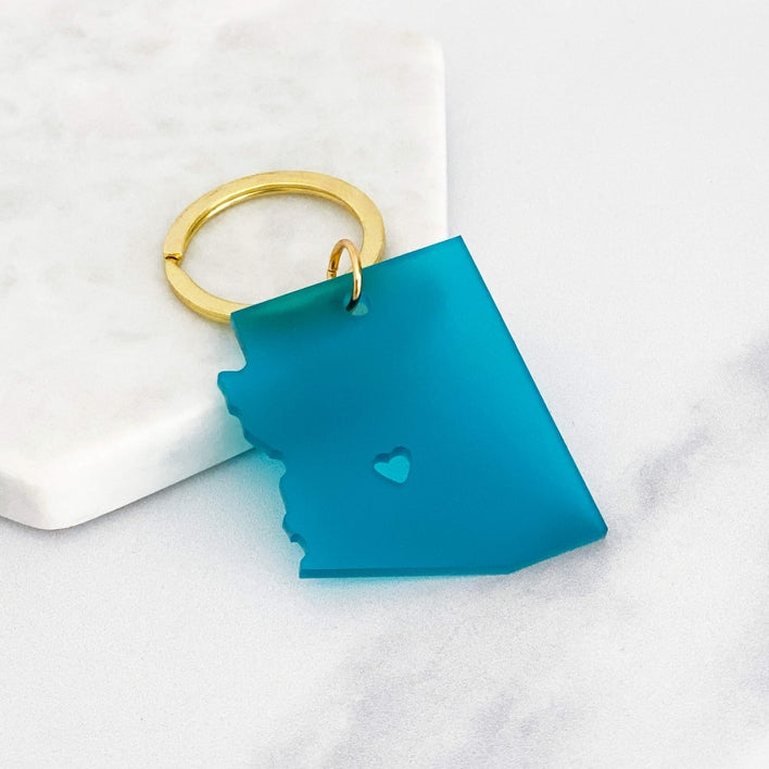 Acrylic Arizona Keyring