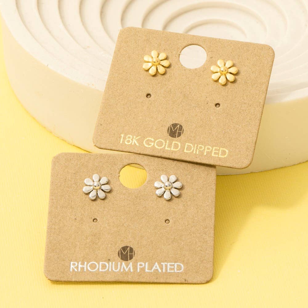 Mini Flower Stud Earrings