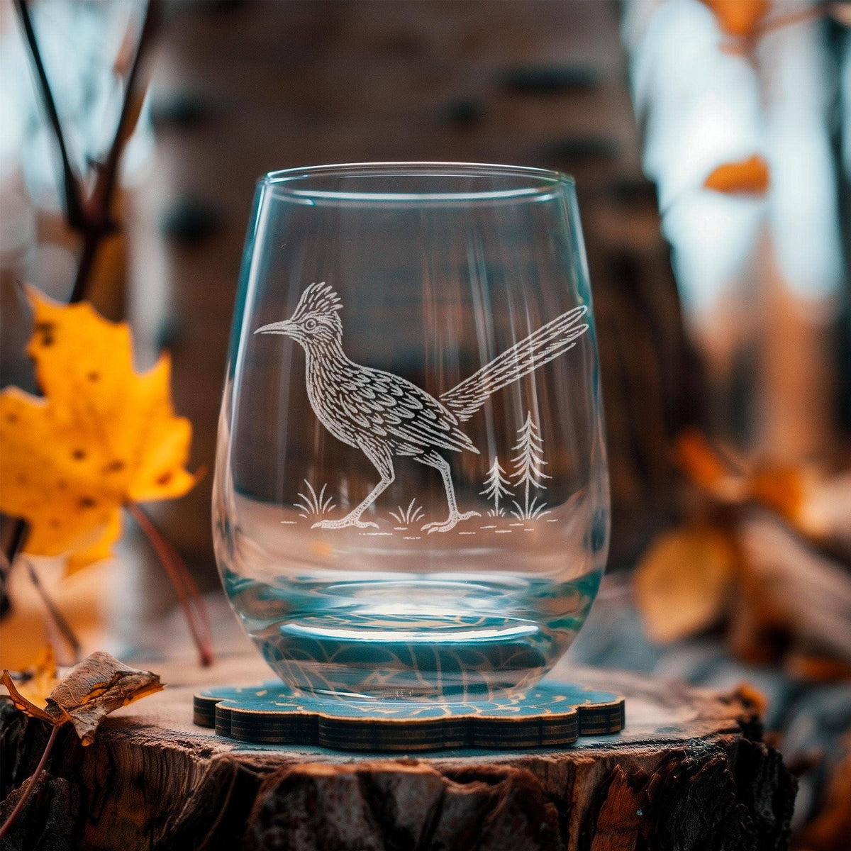 Road Runner Whiskey Glass