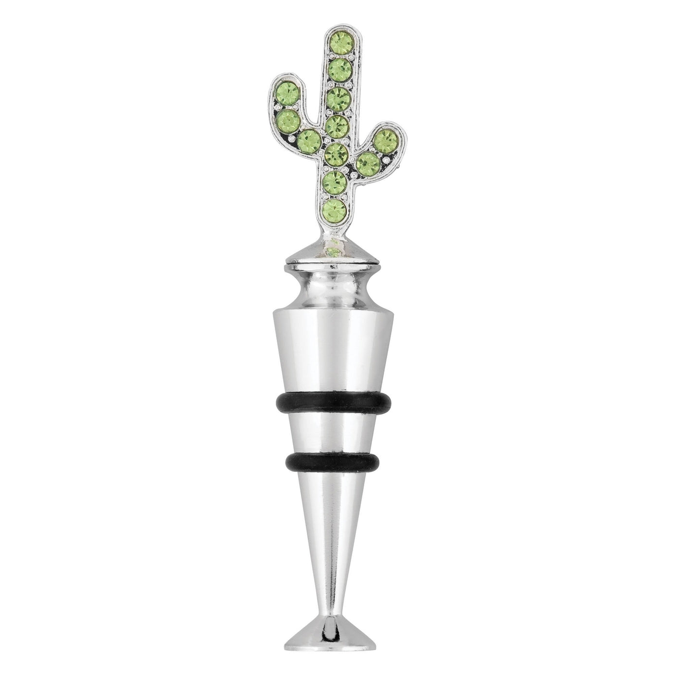 Crystal Saguaro Cactus Wine Bottle Stopper